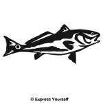 Redfish Wall Decal