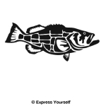 Goliath Grouper Decal