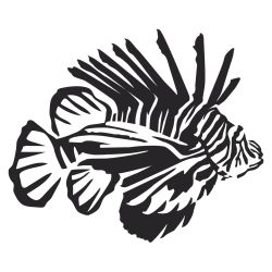 Lionfish Wall Decal