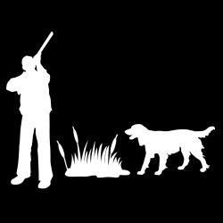 Wetland Springer and Hunter Decal