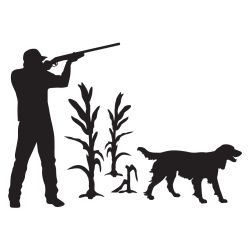 Upland Hunter and Springer Ready Decal