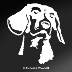 Beagle Portrait Decal