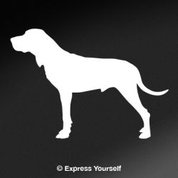 Bluetick Hound Decal