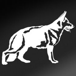 German Shepherd Decal