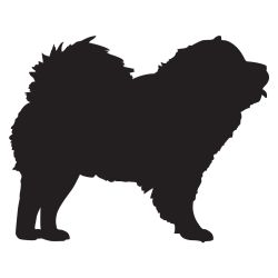 Chow Dog Decal