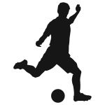 Soccer Kick Decal