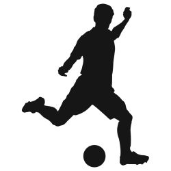 Soccer Kick Decal