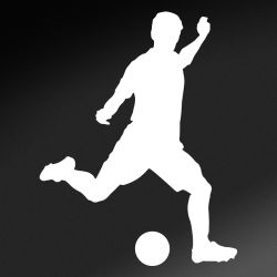 Soccer Kick Decal