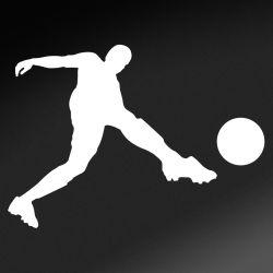 Soccer Bicycle Kick Decal