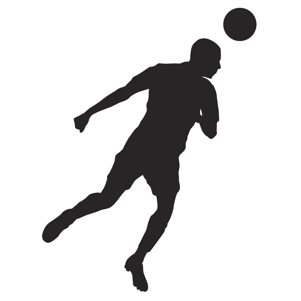 Soccer Header Wall Decal