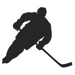 Hockey Defender Wall Decal