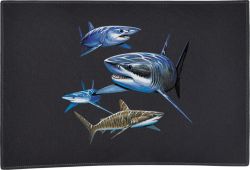 Sharks Door Mat