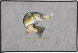 Largemouth Bass Combo Door Mat