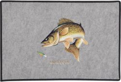 Walleye Combination Door Mat