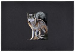 Wolf Alert Door Mat