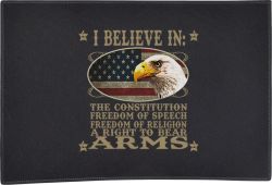 I Believe In The Constitution Door Mat