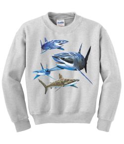 Sharks Crew Neck Sweatshirt