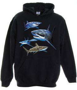 Sharks Pullover Hooded Sweatshirt