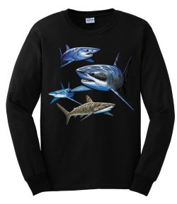 Sharks Long Sleeve T-Shirt
