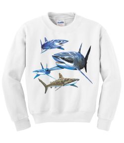 Sharks Crew Neck Sweatshirt