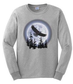 Eagle Moon Long Sleeve T-Shirt