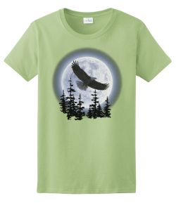 Eagle Moon Ladies Tee