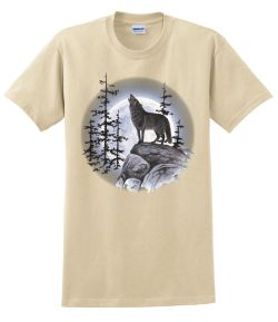 Wolf Moon Standing T-Shirt