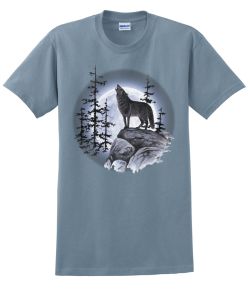 Wolf Moon Standing T-Shirt