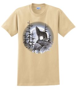 Wolf Moon Standing T-Shirt