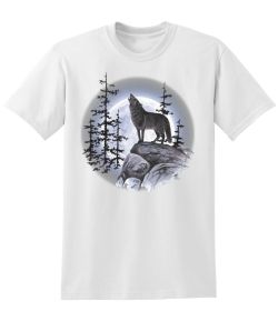 Wolf Moon Standing 50/50 Tee