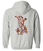 Exotic Animal Zip Hoodies