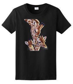 Nudge from Mother Giraffe Ladies Tee