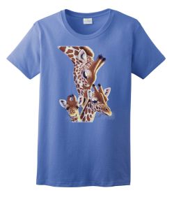 Nudge from Mother Giraffe Ladies Tee