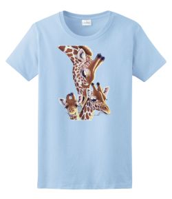 Nudge from Mother Giraffe Ladies Tee