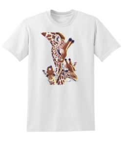 Nudge from Mother Giraffe 50/50 Tee