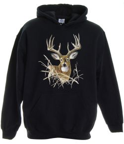 Buck Pullover Hooded Sweatshirt