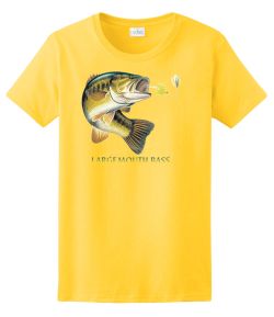 Largemouth Bass Combo Ladies Tee