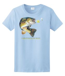 Largemouth Bass Combo Ladies Tee