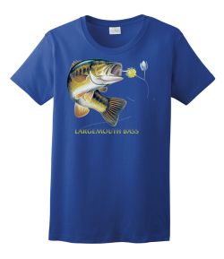 Largemouth Bass Combo Ladies Tee