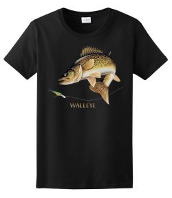 Walleye Combination Ladies Tee