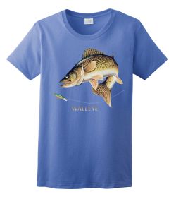 Walleye Combination Ladies Tee