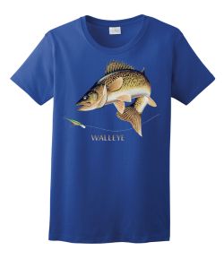 Walleye Combination Ladies Tee