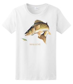 Walleye Combination Ladies Tee