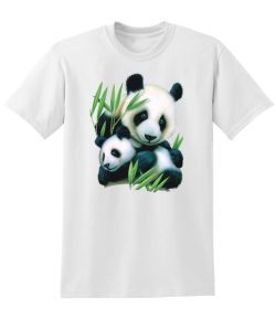 Panda and Cub 50/50 Tee