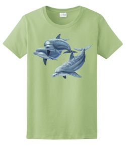 Three Dolphins Ladi...
