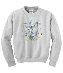 Dragonfly Lace Crew Neck Sweatshirt - MENS Sizing