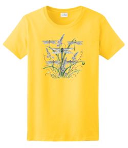 Dragonfly Lace Ladies Tee