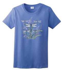 Dragonfly Lace Ladies Tee