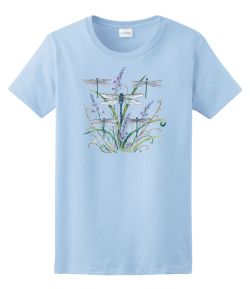 Dragonfly Lace Ladies Tee