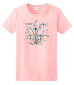 Dragonfly Lace Ladies Tee